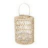 Lantaarn rond - geweven - ø49x39 cm 