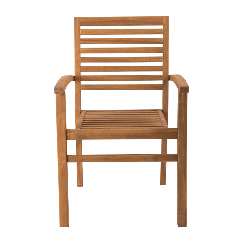 Tuinstoel Kreta - bruin - 57x58x90