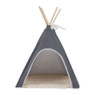 Dieren tipi tent - grijs