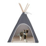 Dieren tipi tent - grijs