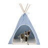 Dieren tipi tent - blauw