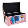 Opbergkist lama - roze - 55x32x30 cm