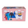 Opbergkist lama - roze - 55x32x30 cm