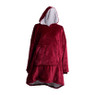 Huggle hoodie - rood - one size
