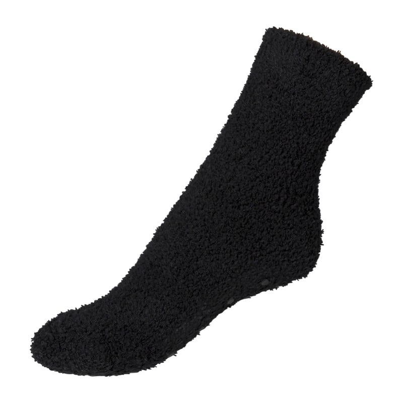 Huissok - zwart - maat 39-42 