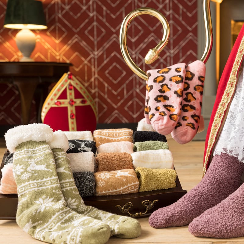 Huissok - wit - maat 35-38