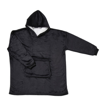 Oversized hoodie - zwart