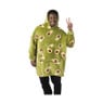 Oversized hoodie avocado - one size - polyester