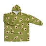 Oversized hoodie avocado - one size - polyester