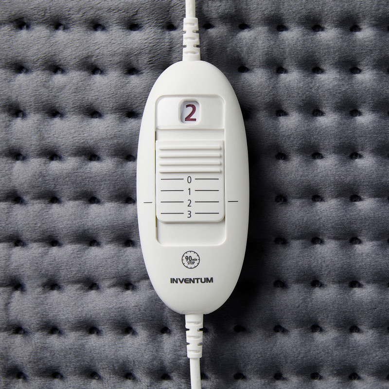 Elektrisch kussen - grijs - 44x33 cm