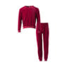 Huispak 2-delig - rood - maat S/M