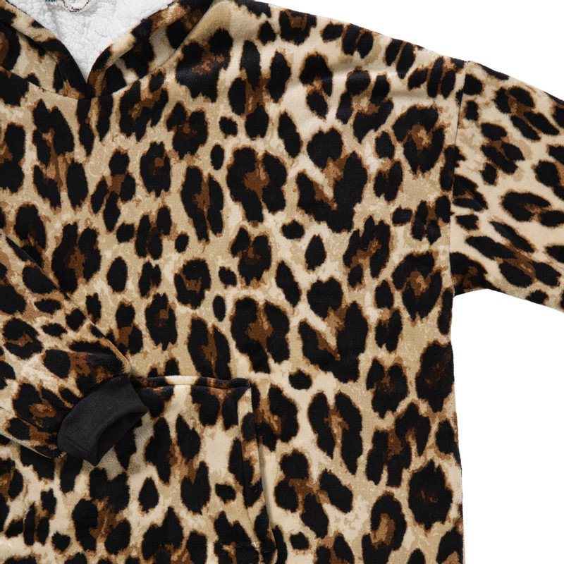 Oversized hoodie - luipaardprint
