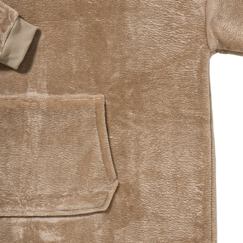 Oversized hoodie - beige - one size 