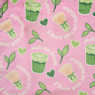 Oversized hoodie matcha - roze - 76x90 cm
