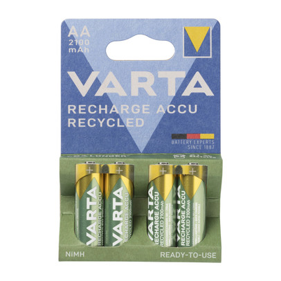 Varta oplaadbare AA batterijen - set van 4