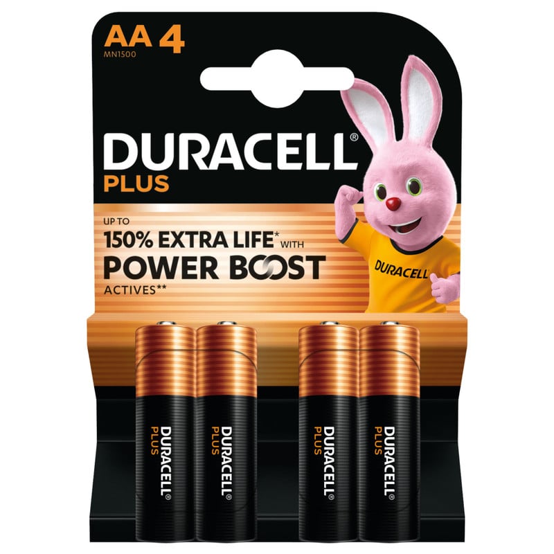 Duracell AA batterijen - set van 4 
