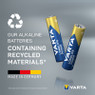 Varta longlife power AAA batterijen - set van 4