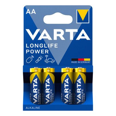 Varta longlife power AA batterijen - set van 4
