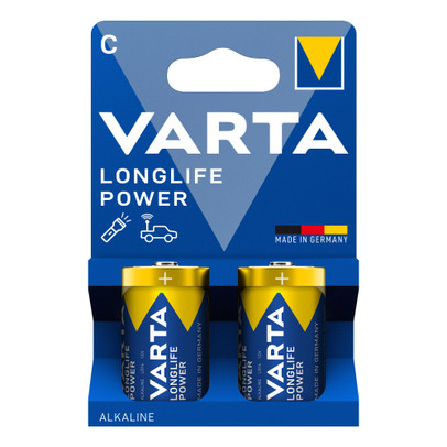 Varta longlife power C batterijen - set van 2
