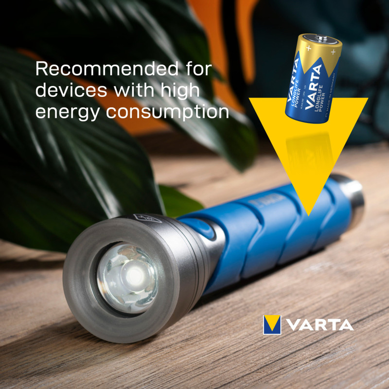Varta High Energy C batterijen - set van 2