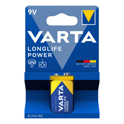 Varta longlife power 9V batterij