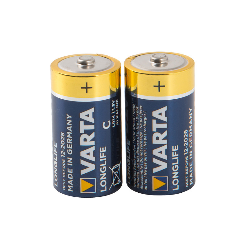 Varta longlife batterijen - C - 2 pack