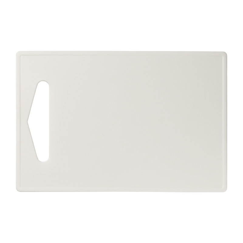 Snijplank kunststof - wit - 24x35 cm