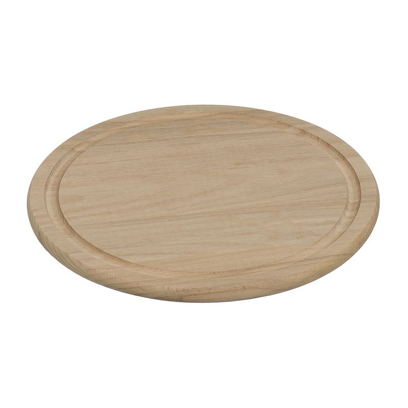 steno Huis Leugen Snijplank rond hout - 25 cm | Xenos