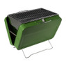 BBQ koffer inklapbaar - groen - 36.5x23 cm