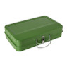 BBQ koffer inklapbaar - groen - 36.5x23 cm