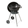 BBQ op wielen - zwart - 47,5x21x47,5 cm