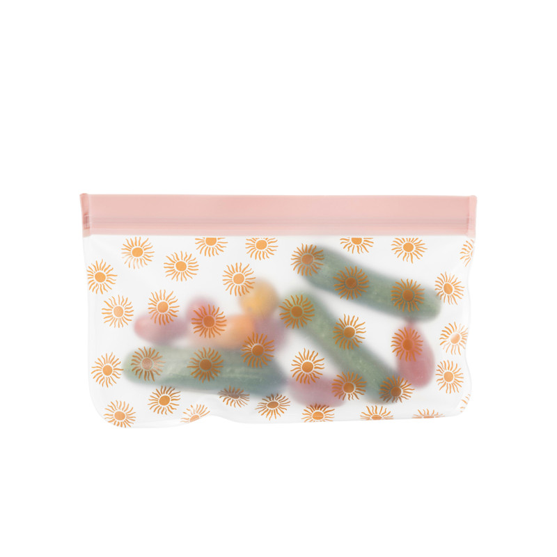 Hersluitbare zakjes - 21.5x18 cm - set van 2