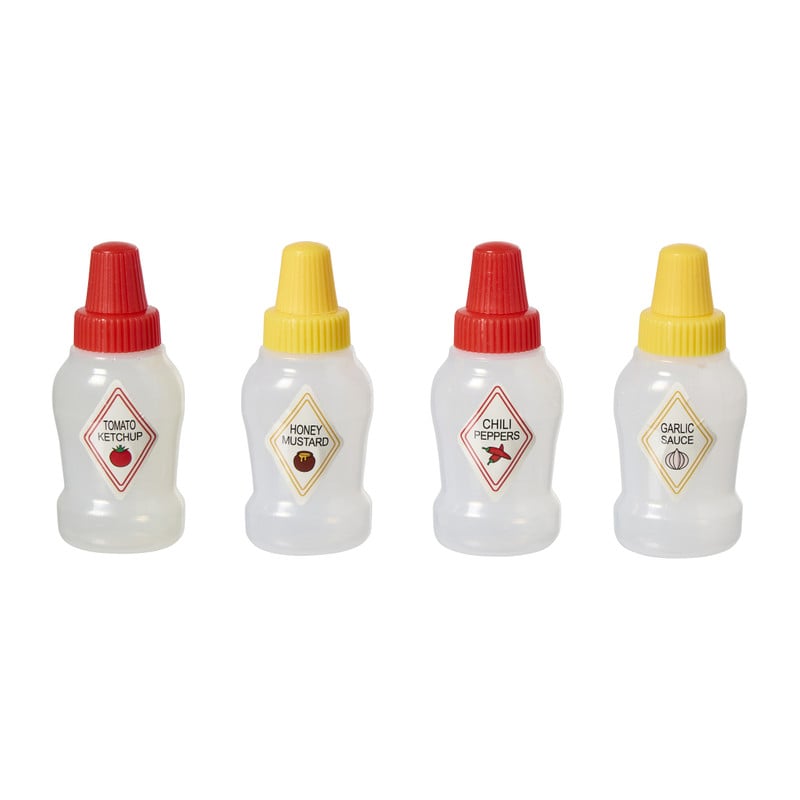 Sausflesjes - set van 4 x 25 ml