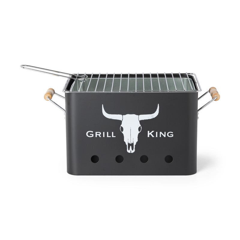 mager Tegenstander Premier BBQ grill king - zink - 20x30 cm | Xenos