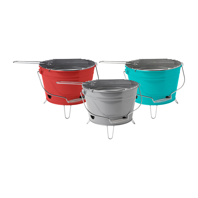 BBQ emmervorm - diverse kleuren - ø22 cm