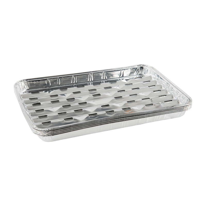 Aluminium grillschalen - 34.5x22.5x2.5 cm 