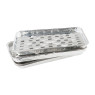 Aluminium grillschalen - 34.5x22.5x2.5 cm 