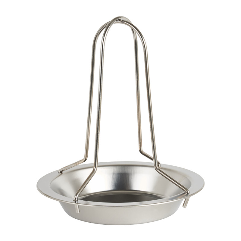 Kippengril aluminium - 18x5x20 cm