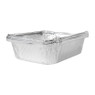 Aluminium tray - set van 4 - 6x26x19 cm