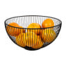 Fruitschaal - metaal - ø30x15 cm
