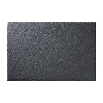 Serveerplateau leisteen rechthoekig - grijs - 30x20 cm