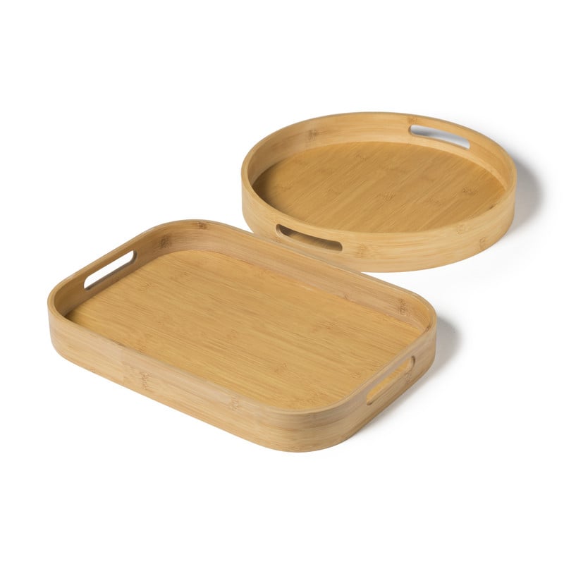 Dienblad rond - bamboe - ø35 cm