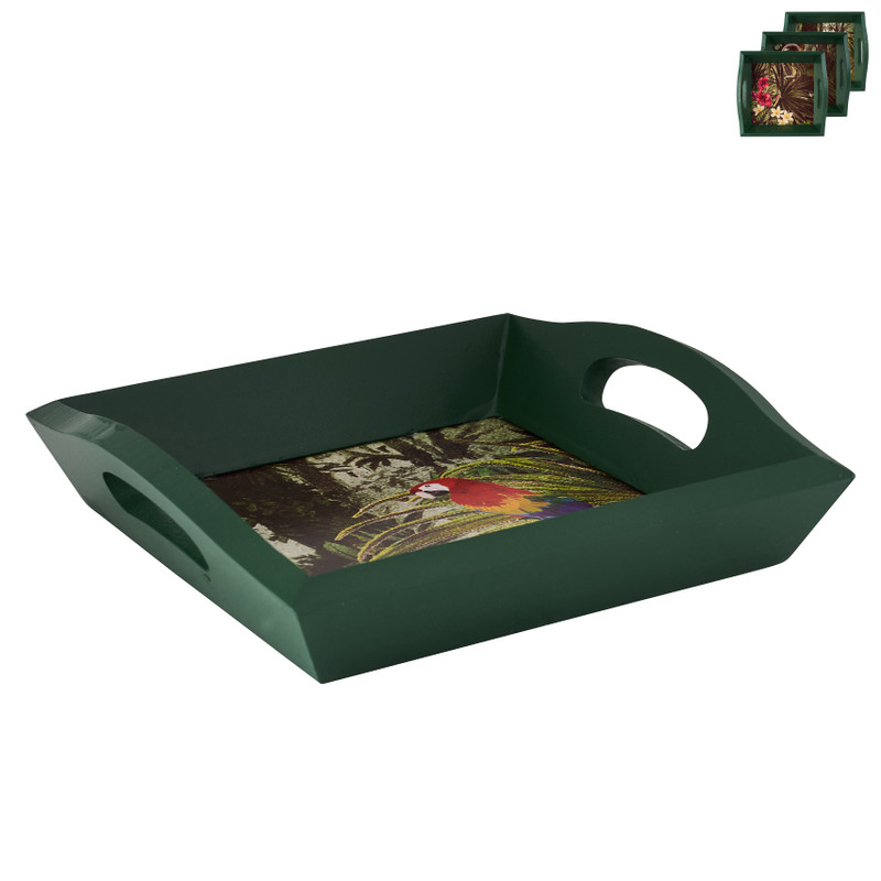 Mini tray jungle - diverse varianten - 18x16 cm