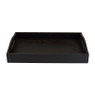 Dienblad - zwart - 38x24x6 cm