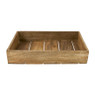 Tray met grepen - mangohout - 46x30x8 cm 