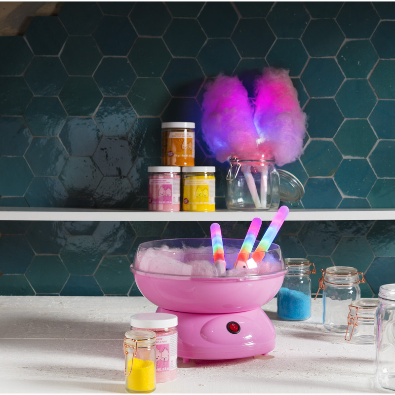 Suikerspin stick met LED verlichting - 28 cm 