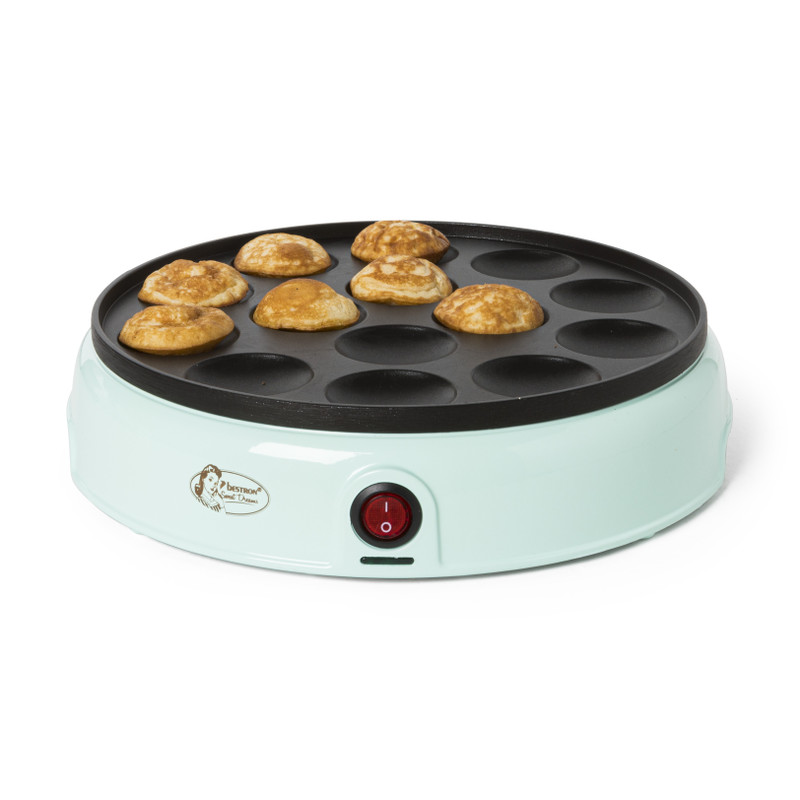 Poffertjesmaker - mint - 27,8x29,1x7,8 cm