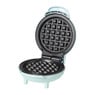 Mini wafelmaker - blauw - 350 watt