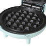 Mini wafelmaker - blauw - 350 watt