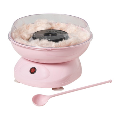 Suikerspin machine - roze - watt